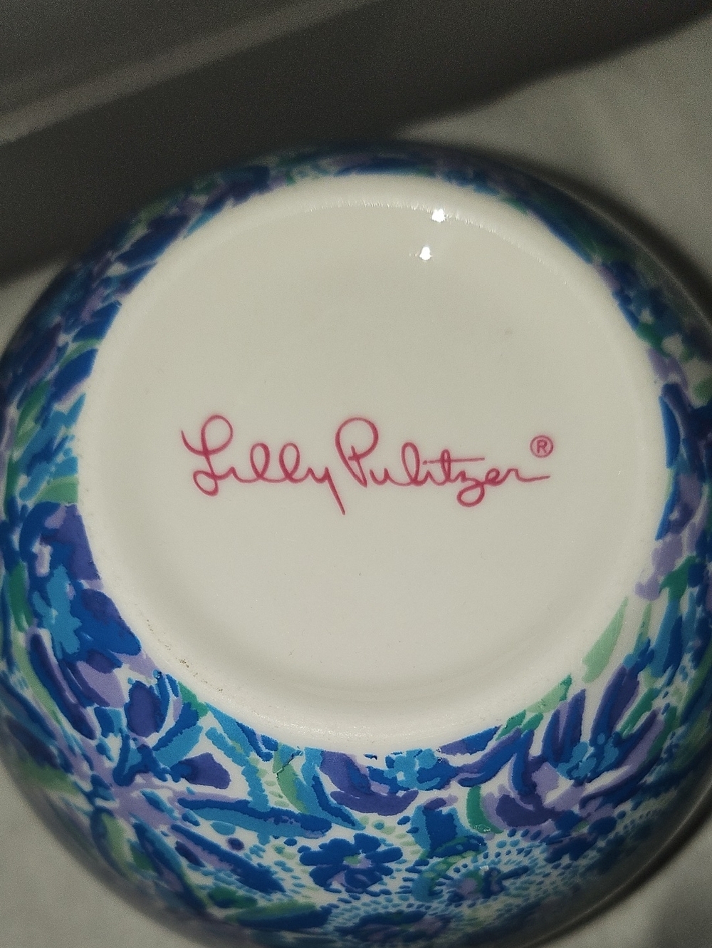 Lilly Pulitzer Floral Pattern Ceramic Mug - Picture 2 of 6